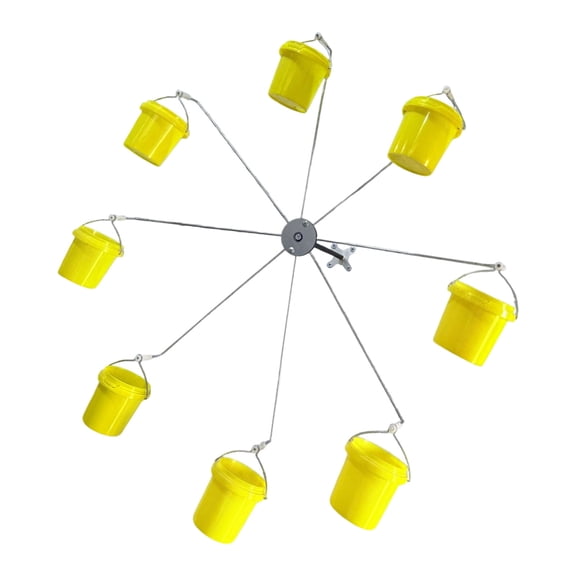 Whirly Wheel Styles Bird Feeder with Rotating Feature Perfect for Backyard Bird Watching and Garden Decors