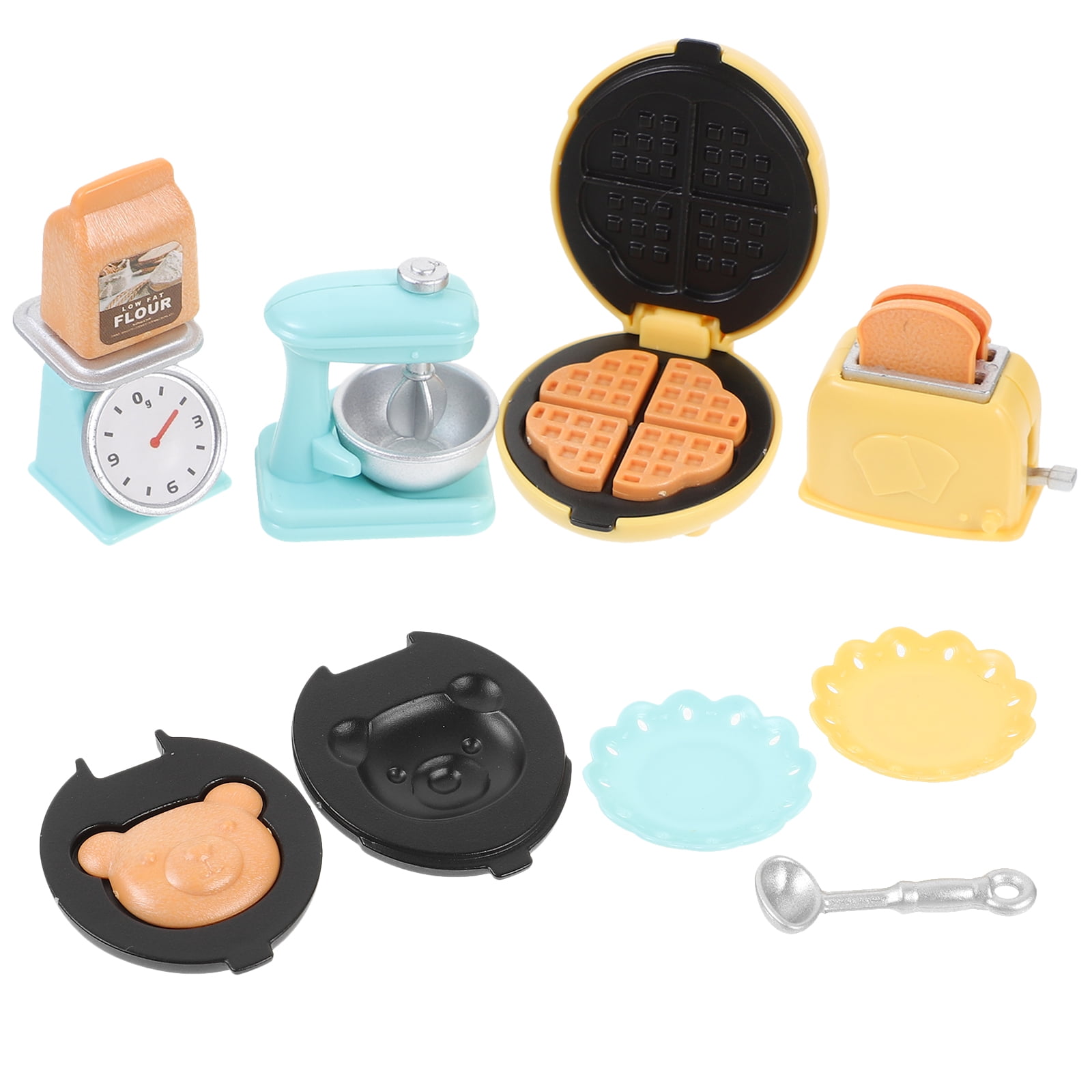 Whisk Bread Maker Machine Doll House Tiny Kitchen Utensils Dollhouse