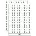 thumbnail image 1 of Whisk French Whip Cooking Baking 200+ Round Stickers - White - Matte Finish - 0.50" Size, 1 of 3