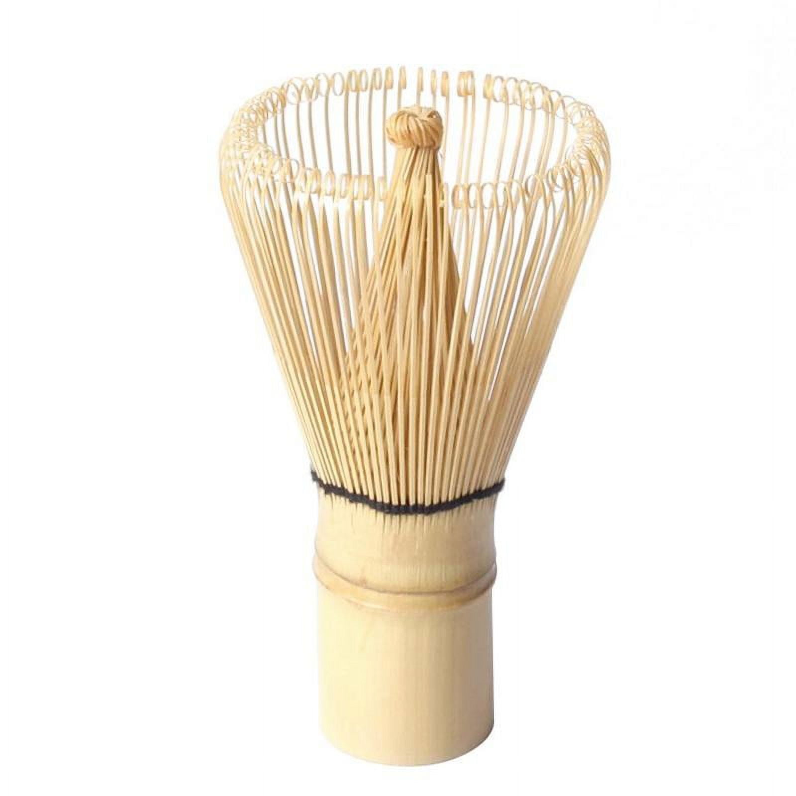CHAMAIR Bamboo Matcha Powder Stirring Whisk Coffee Green Tea Brushes  Kitchen Home Tools (D)