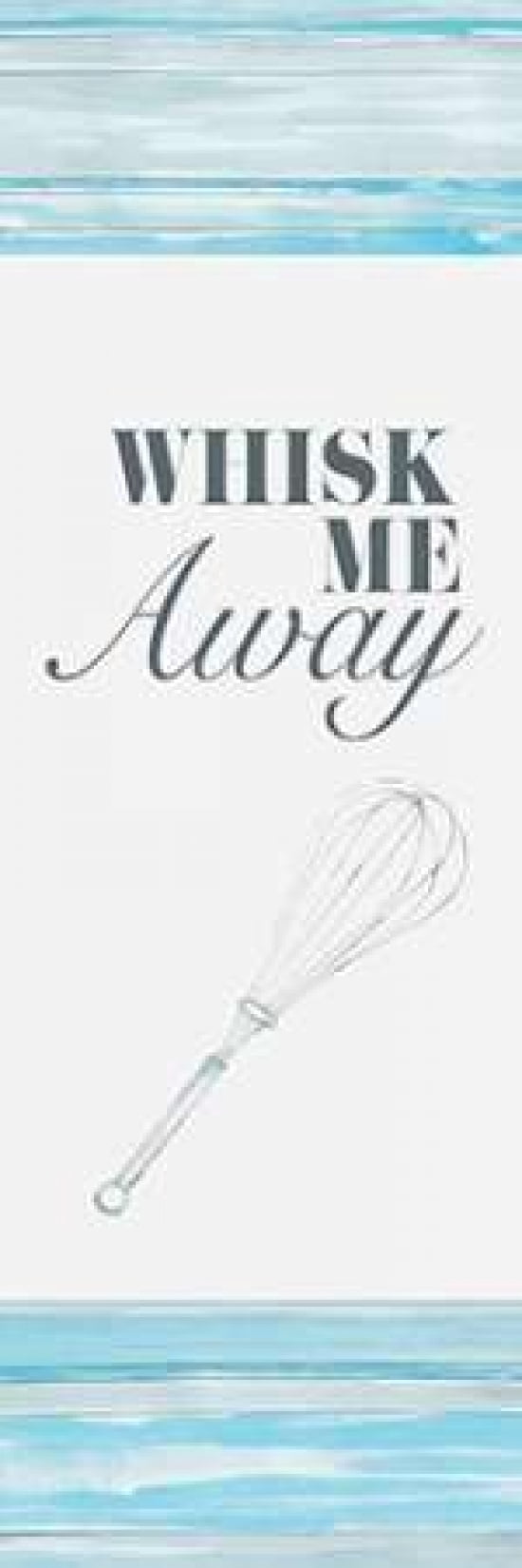 Whisk Me Away Canvas Art - Gina Ritter (12 x 36)