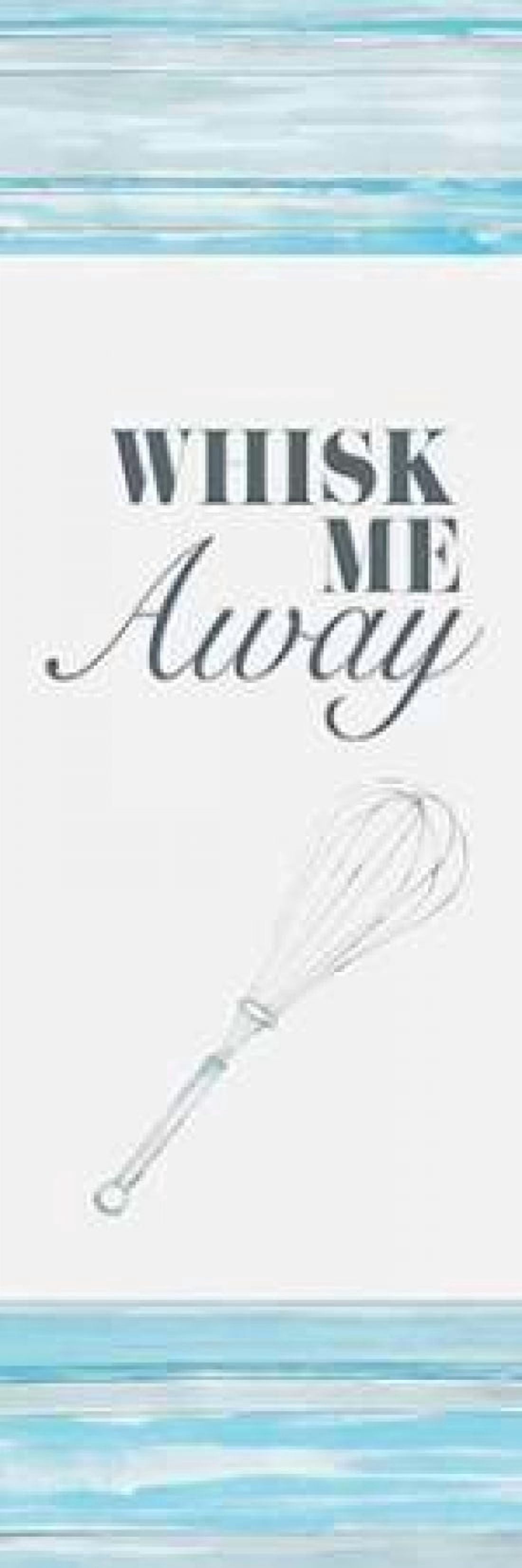 Whisk Me Away Canvas Art - Gina Ritter (8 x 24)