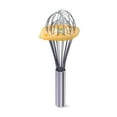 thumbnail image 1 of Whisk Wiper® Essential Kitchen Tool for Effortless Whisk Cleaning with an 11" Stainless-Steel Whisk, 1 of 12