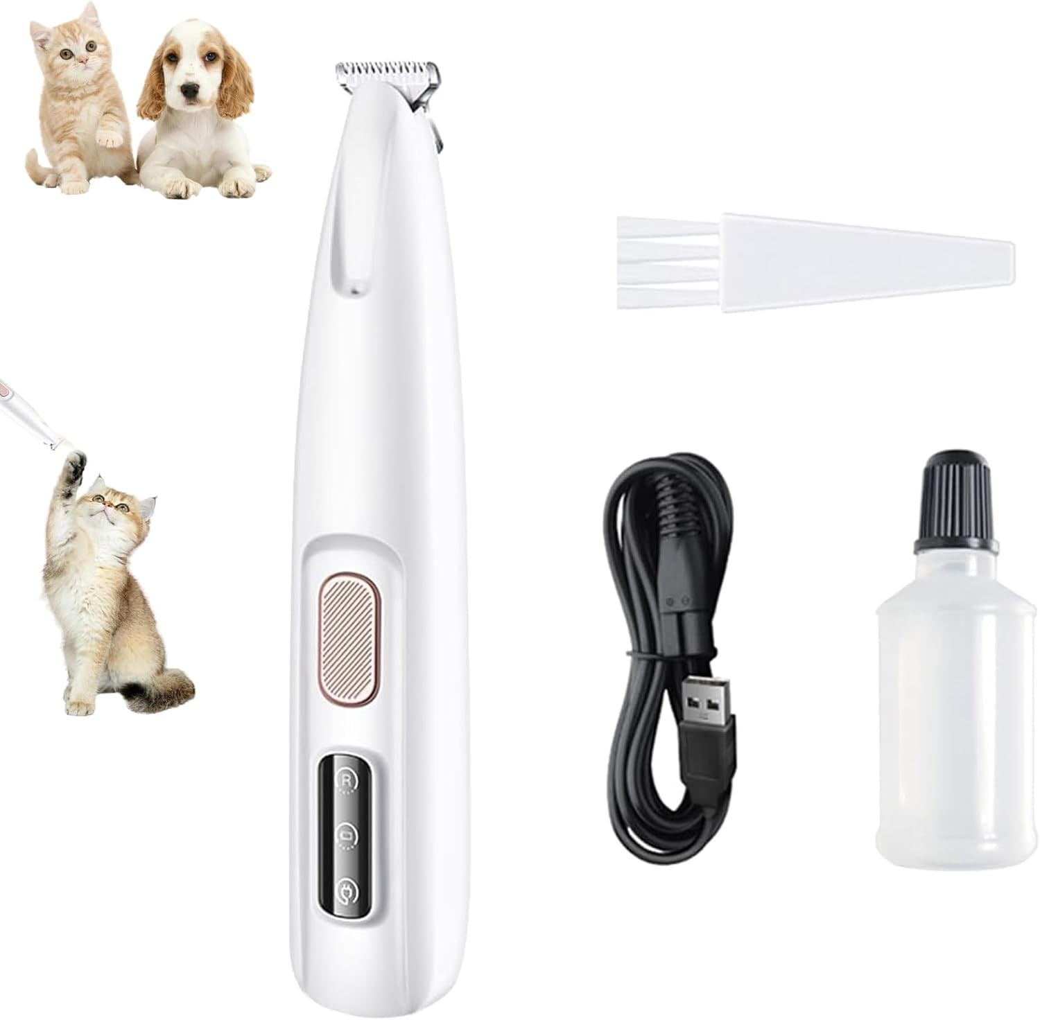 Whiskaroo Paw Cleaner, Whiskaroo Electric Pro Trimmer, Whiskaroo Paw ... - Dog Face Trimmer For Assembling Yourself