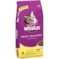 Whiskas Meaty Selections Chicken & Turkey Dry Cat Food, 6 lb