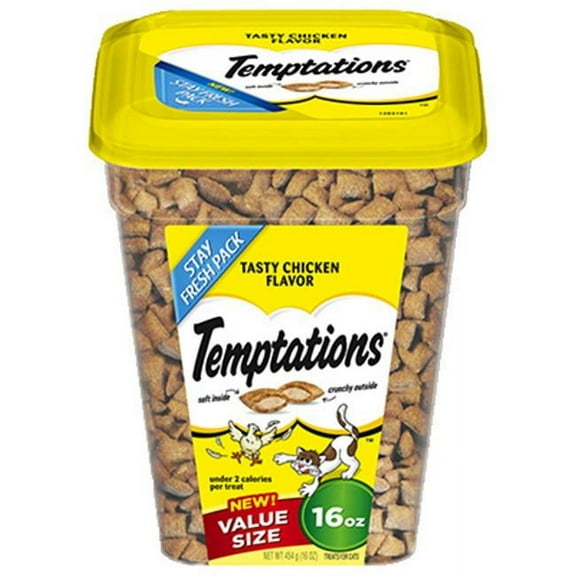 Whiskas Temptations 10112726 16 oz. Tasty Chicken Cat Treat