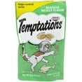 thumbnail image 1 of Temptations Cat Treats Seafood Medley Crunchy Treats - All Lifestages - 3 Pack, 3 oz, 1 of 5