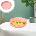 thumbnail image 1 of Whisker Fatigue Cat Bowl - Wide Food Bowls, Wet and Dry Shallow Food Dish, Small Cat Dishes for Indoor Cats, Cute Kitten Bowls Whisker Friendly & Relief, Non-Slip Plates Pink, 1 of 7