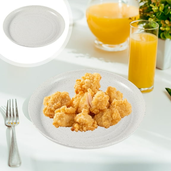 Whisker Fatigue Shallow Cat Food Dish Pet Feeding Tray for Kittens Short Legged Cats 1-Pack