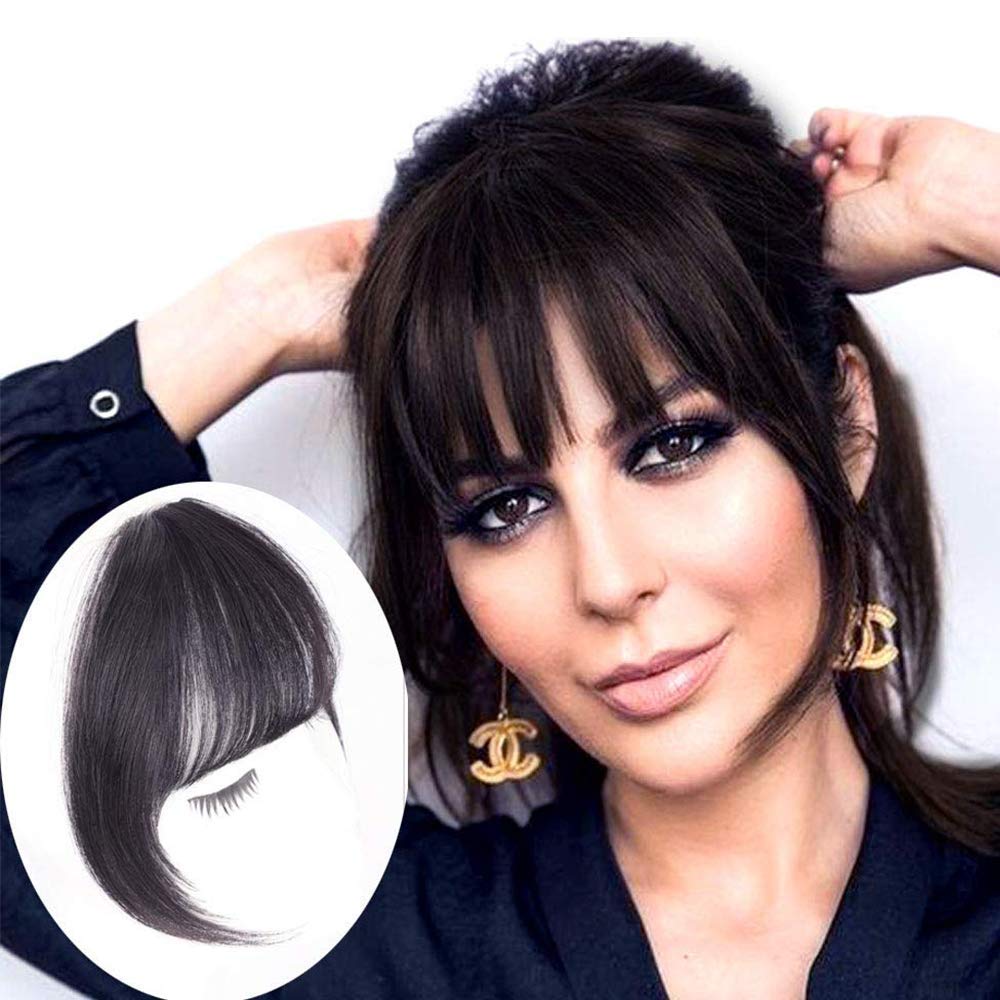 Whisket Clip In Bangs For Women 100 Human Hair Extensions Bangs With