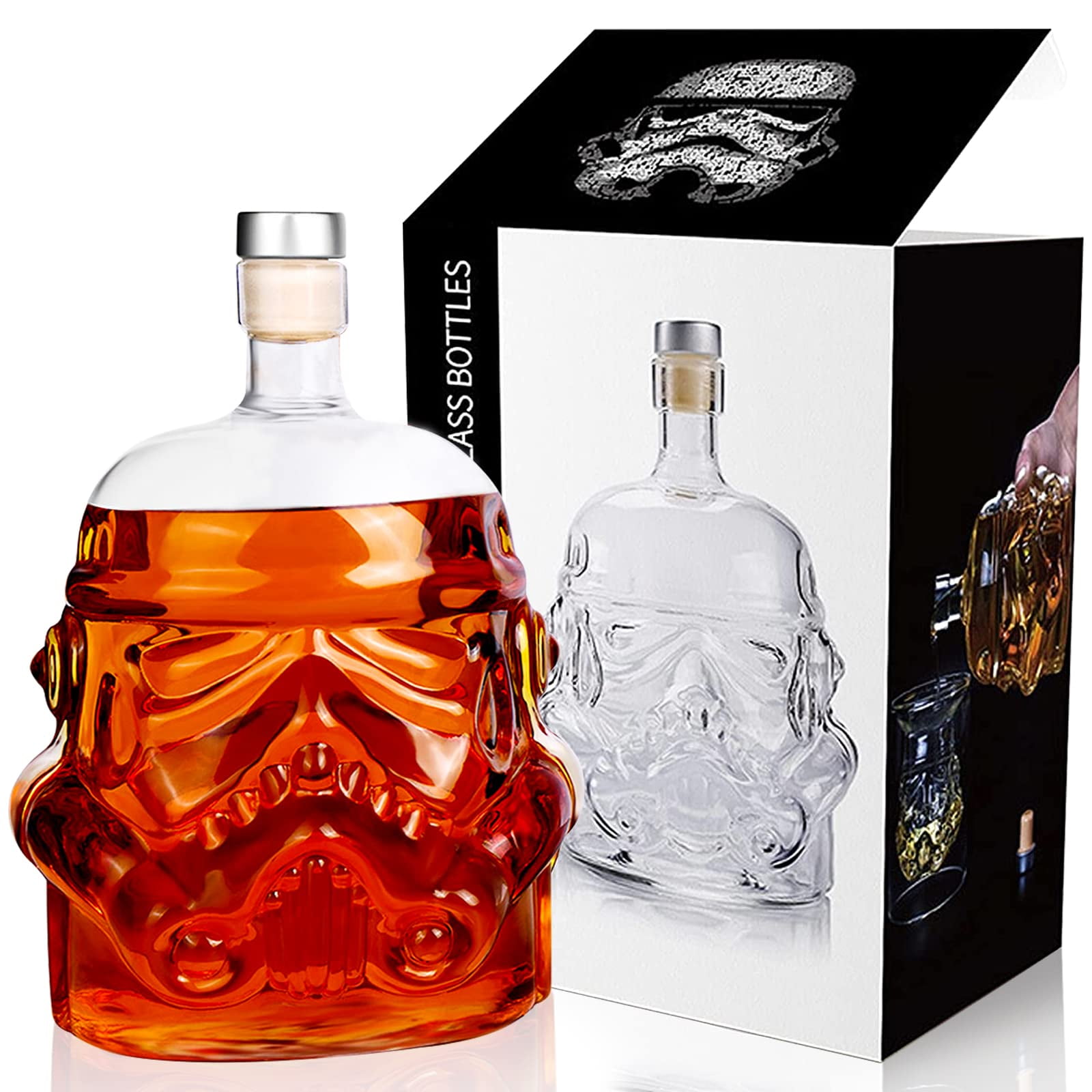Darth Vader Personalized Gift Whiskey Decanter Set Christmas Gift