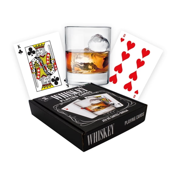 Whiskey Glass Playing Cards