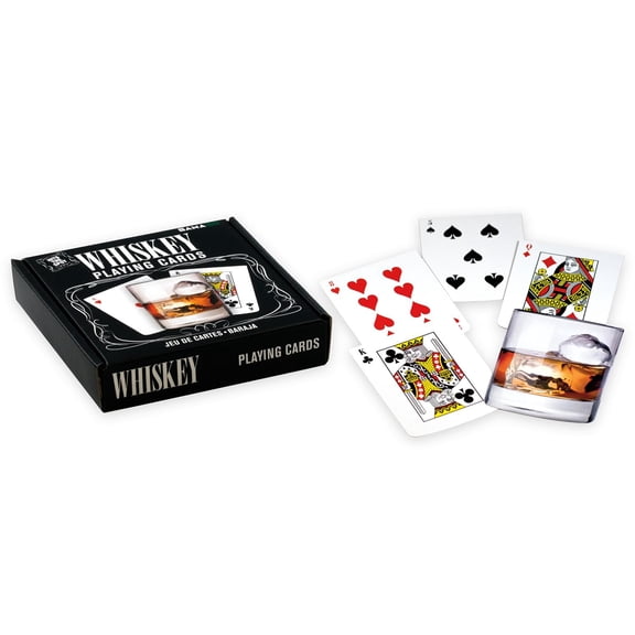 Whiskey Glass Playing Cards
