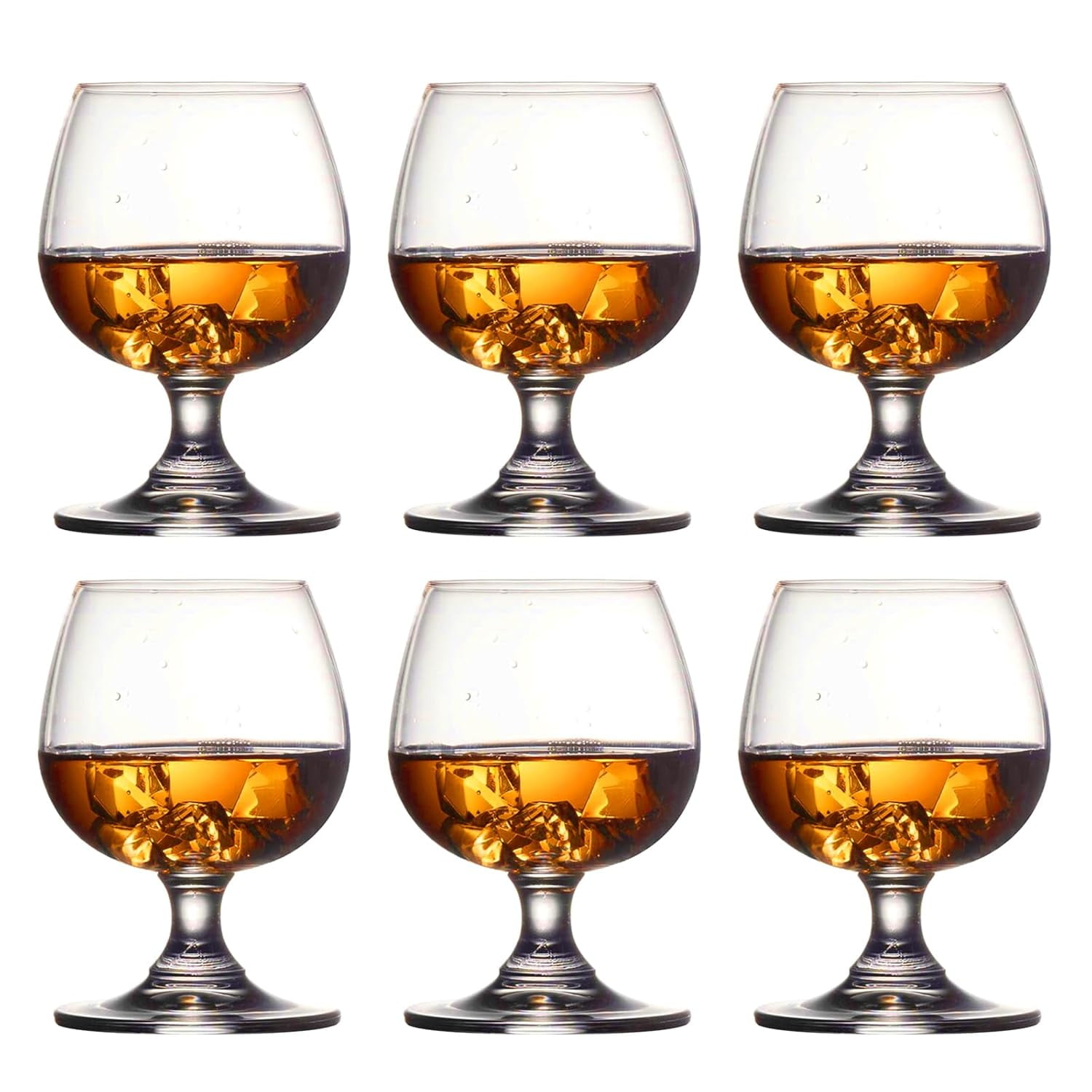 Whiskey Glasses Set of 6, Bourbon Glass, Old Fashioned Glasses, 11.5 Oz ...
