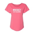 thumbnail image 1 of Whiskey Is My Valentine Womens Dolman Tee, 1 of 1