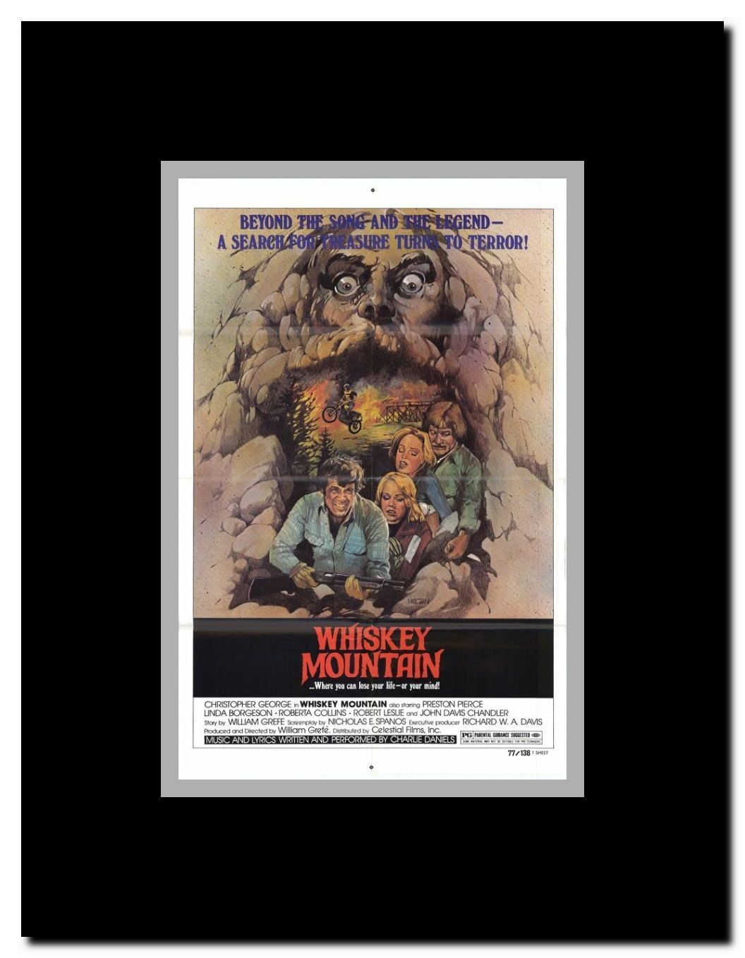 Whiskey Mountain Framed Movie Poster