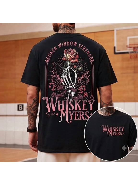 Whiskey Myers Graphic T Shirt, Rock Music Fan Tee, Concert Lover Gift Size S-4XL