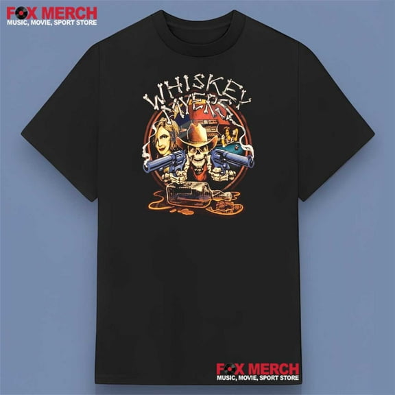 Whiskey Myers Skeleton Cowboy Style Shirt
