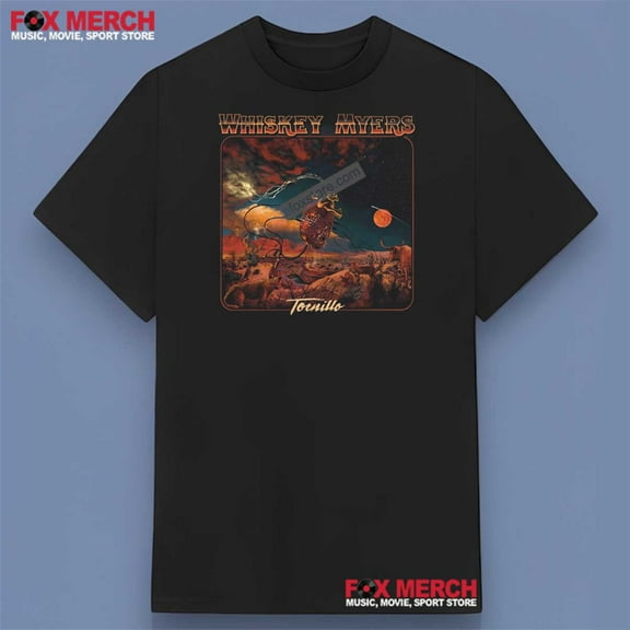 Whiskey Myers Tornillo Album Shirt ,Black Color,Size 3XL