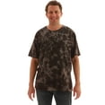 thumbnail image 1 of Whiskey & Oak Men’s Tie Dye T-Shirt – Crew Neck Tee Shirt (Tie Dye Black, Small), 1 of 2