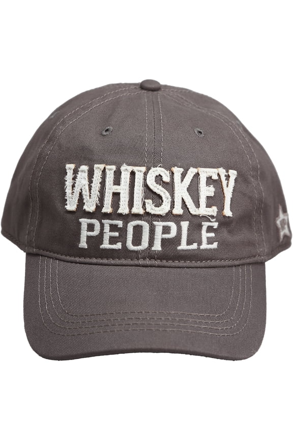 Whiskey People - Dark Gray Adjustable Hat
