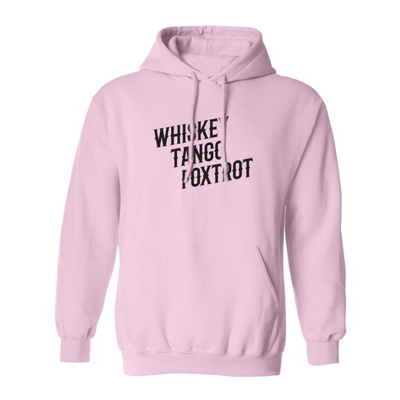 Whiskey Tango Foxtrot Adult Hooded Sweatshirt