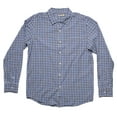 thumbnail image 1 of Whiskey and Oak Mens Plaid Casual Long Sleeve Button Down Shirts 67902-BWB-XXL, 1 of 2