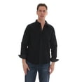 thumbnail image 1 of Whiskey and Oak Mens Slim Fit Long Sleeve Button Down Shirts (Navy, X-Large), 1 of 4