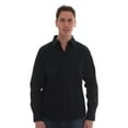 thumbnail image 1 of Whiskey and Oak Mens Solid Slim Fit Long Sleeve Button Down Shirts 67906-BLK-S (Navy, Medium), 1 of 3
