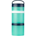 thumbnail image 1 of Whiskware Basic Stackable Snack Pack Containers - Teal, 1 of 1