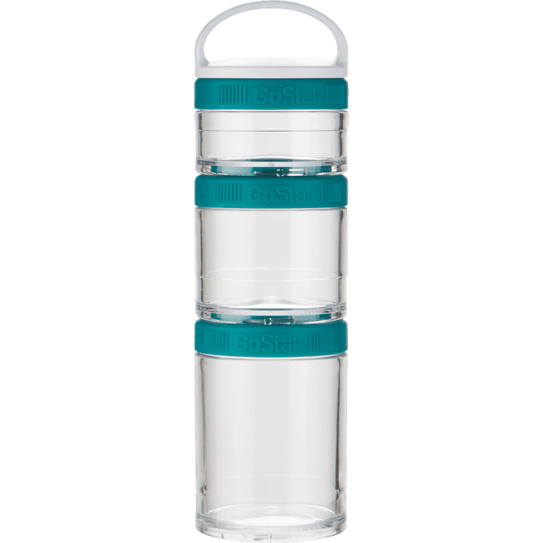 Whiskware Stackable Tritan Plastic Snack Pack, White