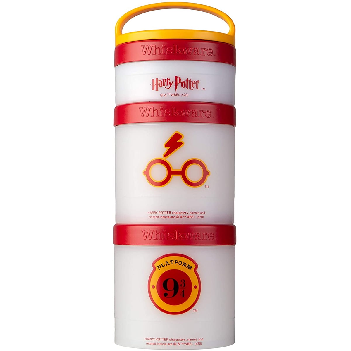 Whiskware Harry Potter Food Treat Stackable Snack Pack Doby & Sock