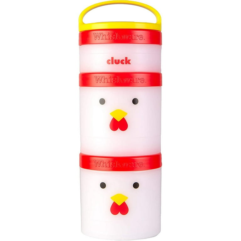  Whiskware Stackable Snack Containers for Kids and