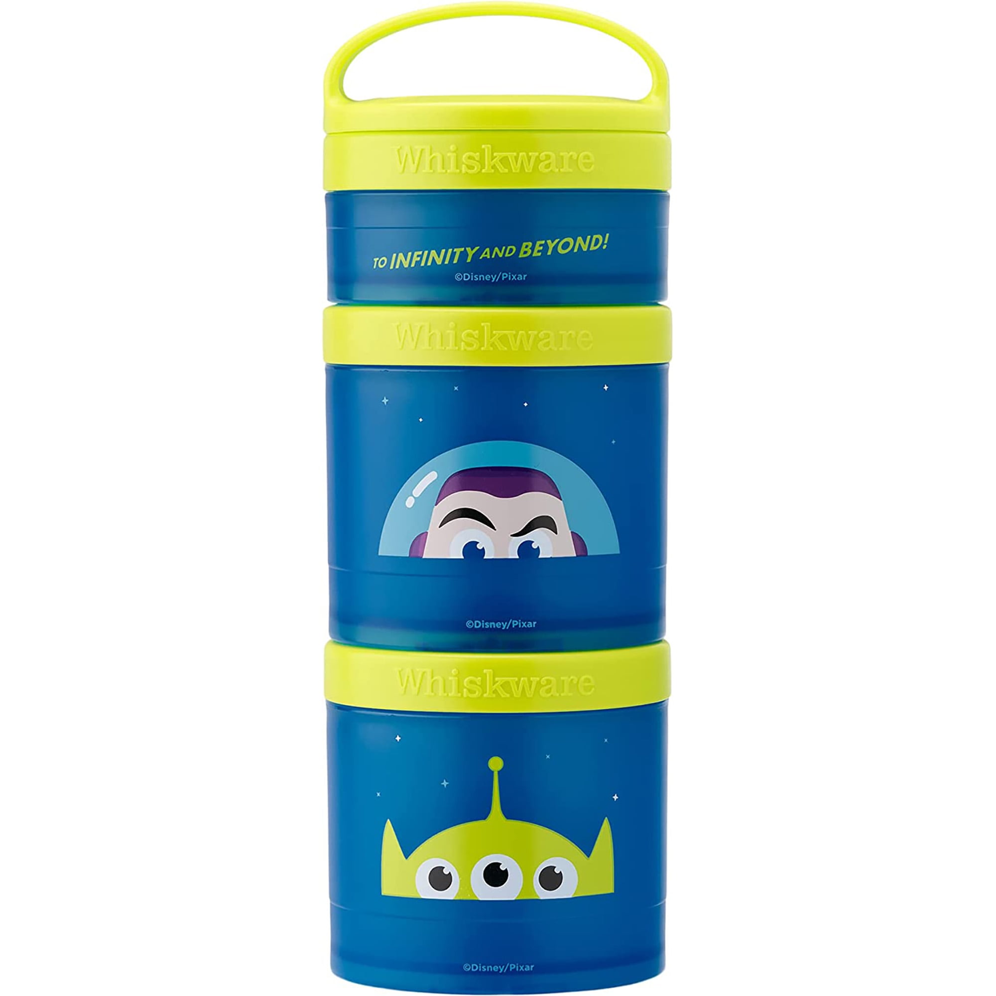 Whiskware Pixar Stackable Snack Pack Containers Buzz Lightyear