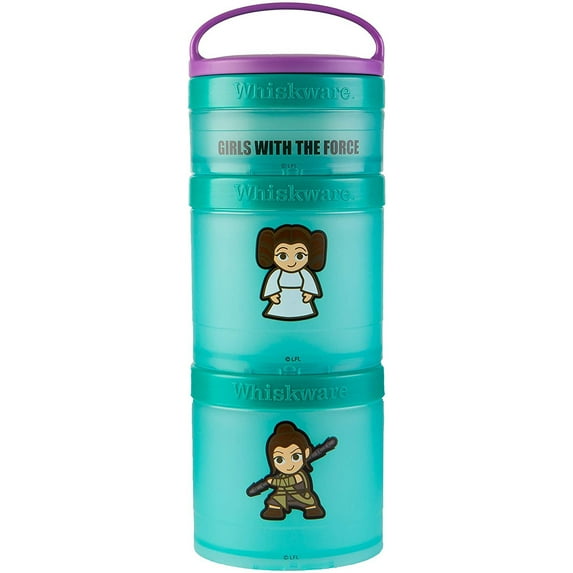 Whiskware Plastic Stackable Snack Food Storage Container (3 Count)