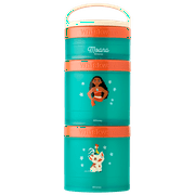 Whiskware Stackable Snack Pack Container Moana, 3 Stackable Snack Cups