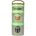 thumbnail image 1 of Whiskware Star Wars Stackable Snack Pack Containers - Mando & The Child, 1 of 3