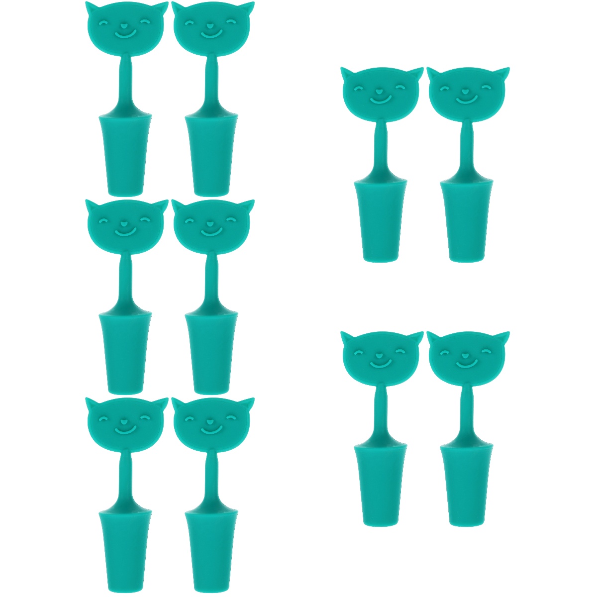 Whisky Bottle Stopper Wine for Sealer 10 Pcs Whiskey Decanter Vacuum