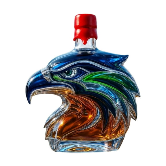 Whisky Bottles, Seahawks Bottle Wolf Bottle Decanter Eagle-shaped Weiner Dog Decor Winning Turtle Decanter Uniquely Designed Bottlemultiple Options