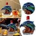 thumbnail image 1 of Whisky Bottles, Seahawks Bottle Wolf Bottle Decanter Eagle-shaped Weiner Dog Decor Winning Turtle Decanter Uniquely Designed Bottleãmultiple Optionsã, 1 of 6