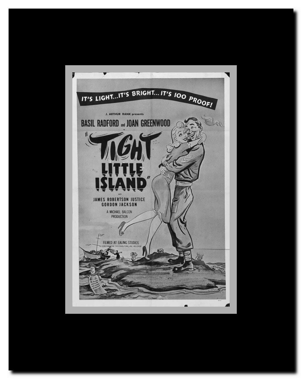 Whisky Galore! Framed Movie Poster