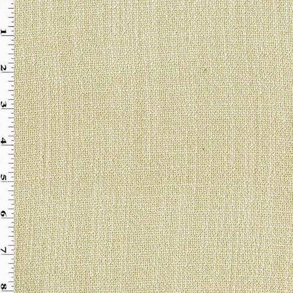 Whisper Ivory Textured Woven Home Decorating Fabric, Fabric By the Yard