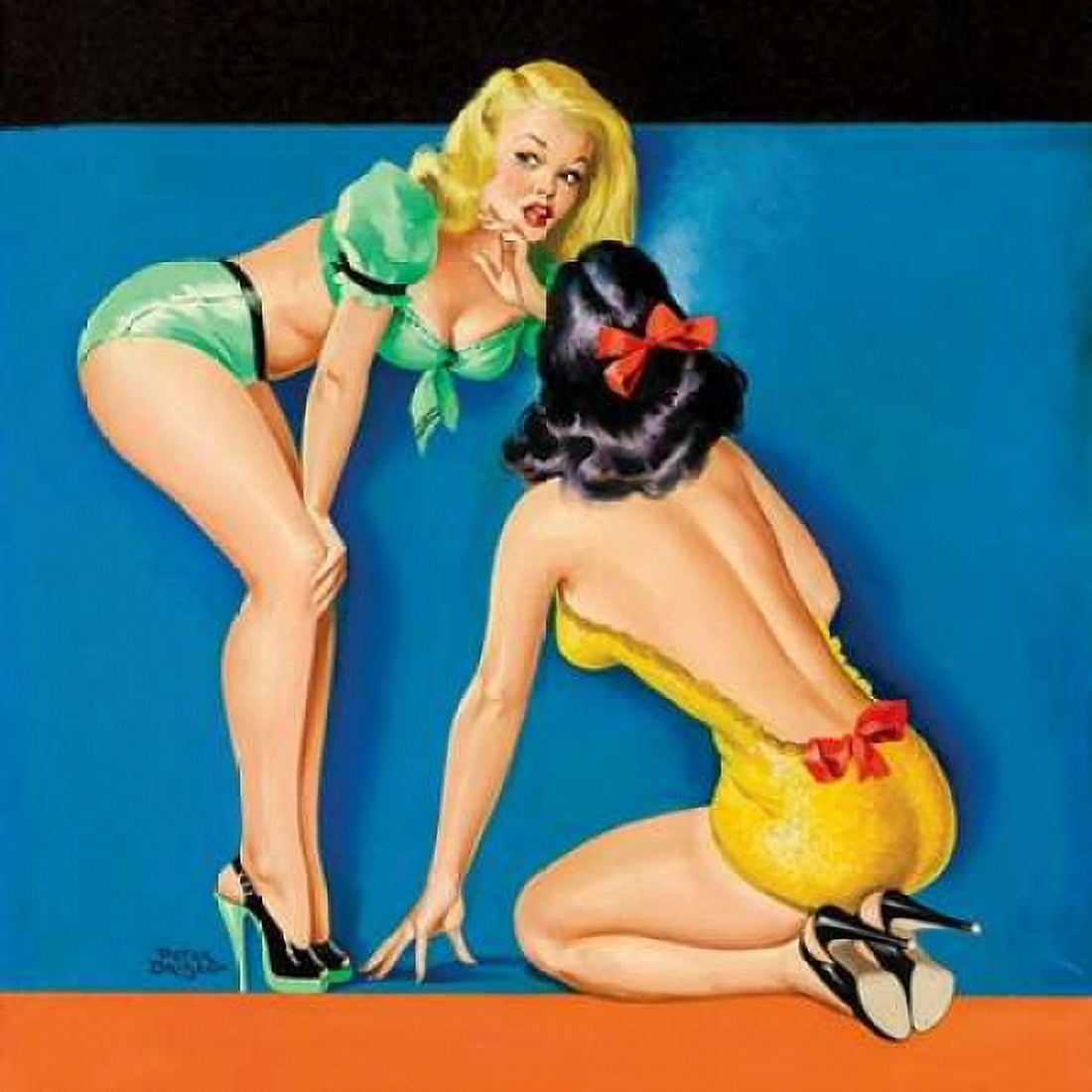 Whisper Magazine The Secret Canvas Art - Peter Driben (24 x 24)
