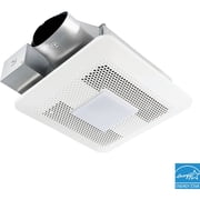 Whisper Thin 80/100 CFM Auto Bath Exhaust Fan with LED Light - Pack of 4