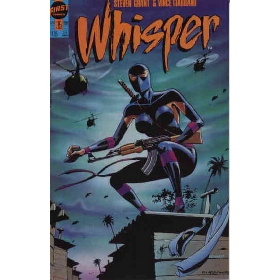 Whisper (Vol. 2) #35 VF ; First Comic Book