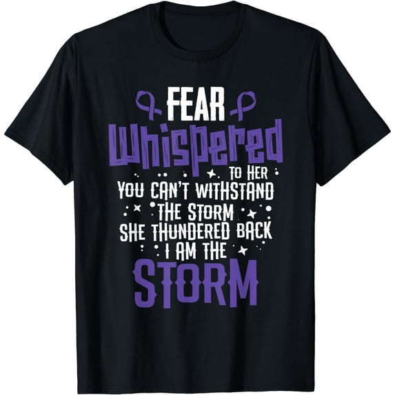 Whispered- Autoimmune Disease Awareness Supporter Ribbon T-Shirt