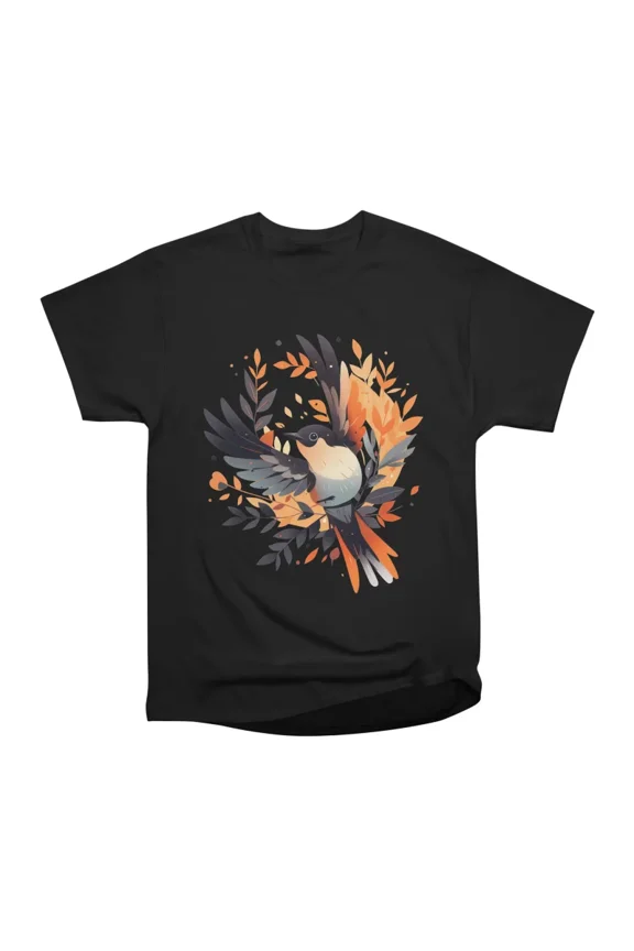 Whispering Bird T-Shirt Tee Gift For Him Merch For Her Apparel For Friend