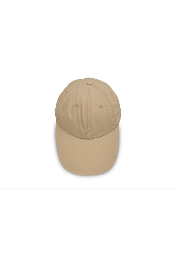 EF101 Extreme Performance Cap Uv Protective Mesh Panel- Khaki - One Size Fits All
