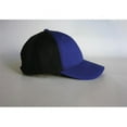 thumbnail image 1 of Whispering Pines Sportwear FA102 Fairway Cap Contrast Soft Mesh Back- Purple- Black, 1 of 4