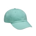 thumbnail image 1 of Whispering Pines Sportwear LP101 Optimum-Solid Pigment Dyed 6 Panel Low Profile Cap- Seafoam, 1 of 2